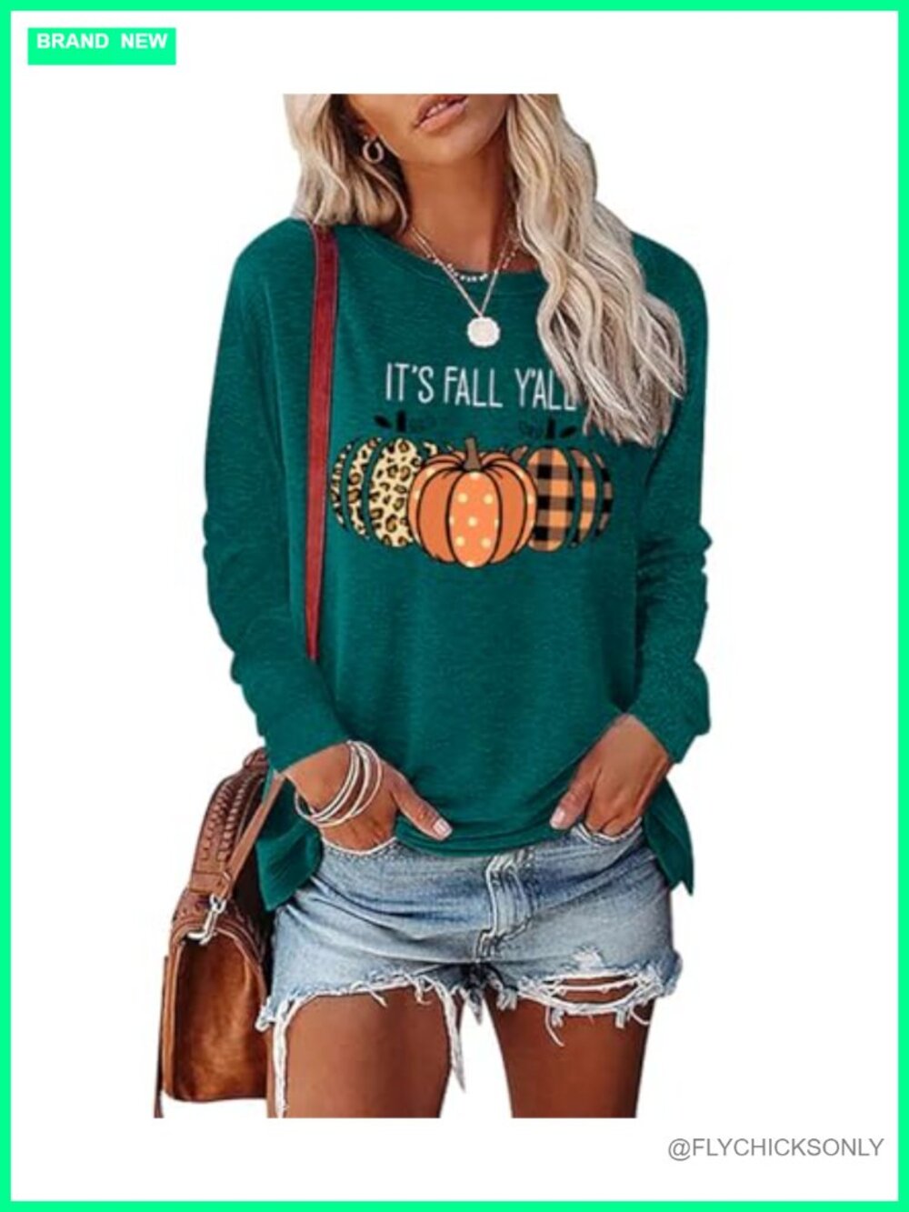 Womens Pumpkin Graphic Crewneck Sweatshirt Loose Fit Fall Pullover